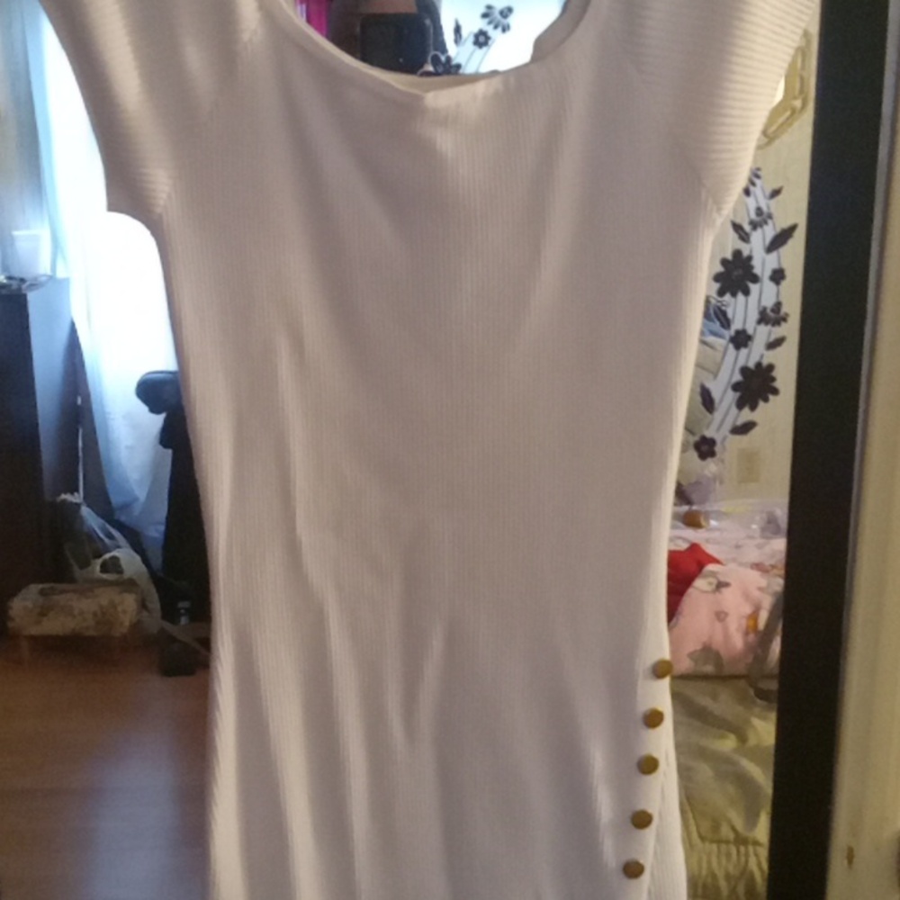 Soft cream dress